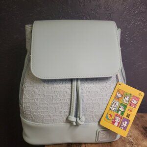 Loungefly Toy Story & Tiny Tan BTS Collaboration Mini Backpack 10" Lt Blue NEW